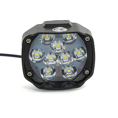57-352.jpg LED Headlight Spot Light 15W Angel Eyes IP67 Waterproof 11-32V