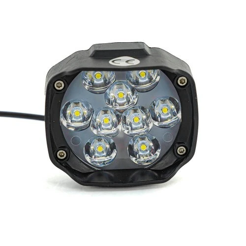 LED Headlight Front Spot Halogen Light 83mm for Motorcycle Scooter Car