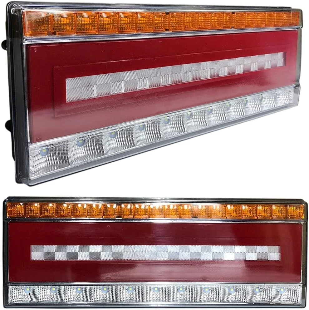 2x24V LED Rear Tail Lights for  Truck Trailer Caravan Camper