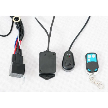 Cables + remote control on off button for all LED light bar work lamps to 700W