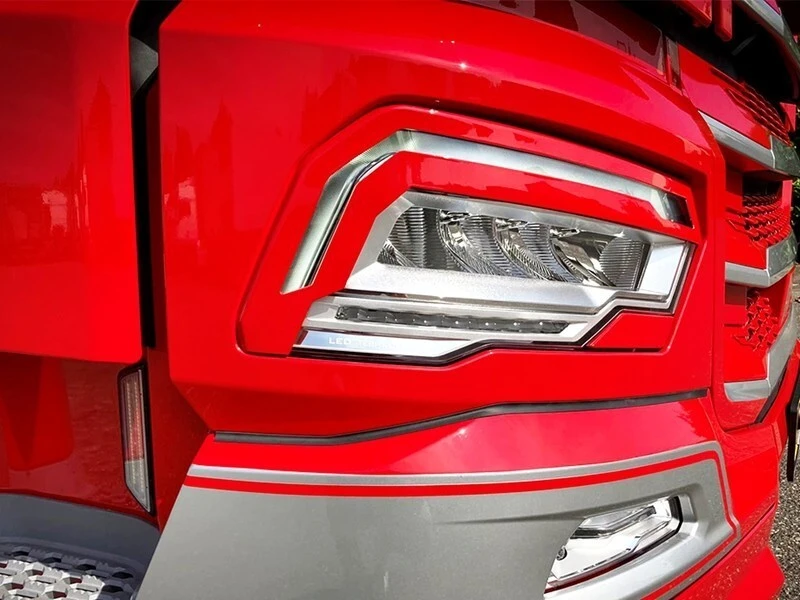 Headlights Eyebrows for new DAF XF / DAF XG 2020+  Trucks ABS Plastic Decoration