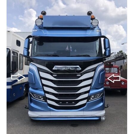 High Quality Dirt Deflectors for Iveco S-Way Trucks 2 pcs