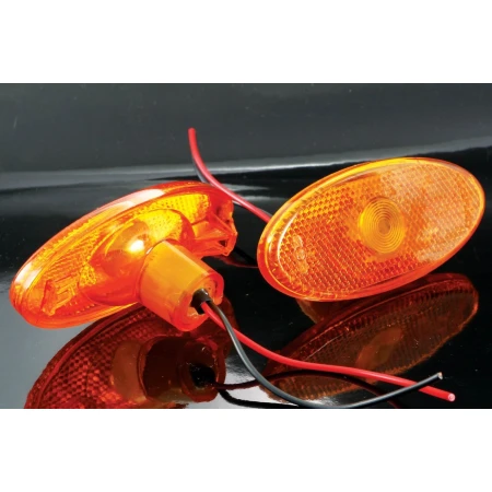 LED AMBER SIDE 2x MARKERS for RENAULT MASTER MK3 VAUXHALL MOVANO MK2 2010-16