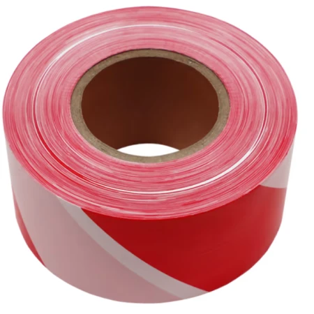 Red and White Warning/Signal Tape Non Adhesive 500m x 50mm