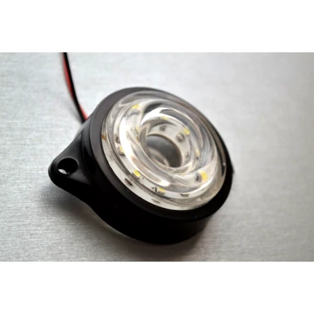 4X 24V Green Marker LED Lights Flush for Lights for Lights for Truck Chassis Cab