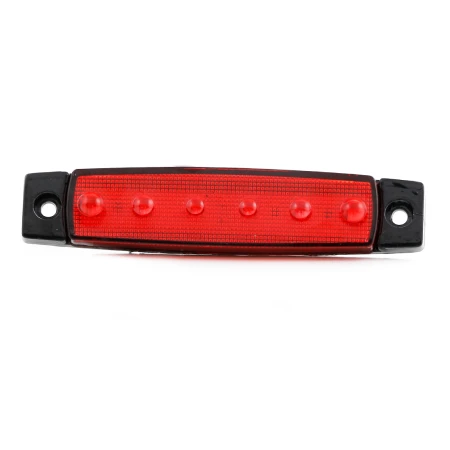 8 x Flush RED LED Rear Marker Lamps for Truck Ford Scania Volvo Renault MAN DAF