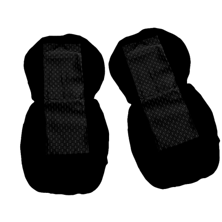 Set of Seats Covers 1+1 for Daily Transit Ducato Master Jumper Boxer Sprinter