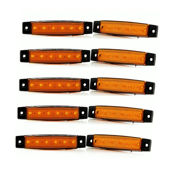 Amber Side Marker Lights 12V
