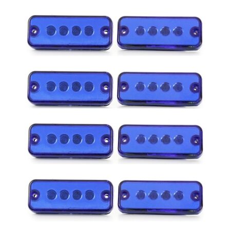 Led Blue Side Marker Lights 8 pcs Ardillion