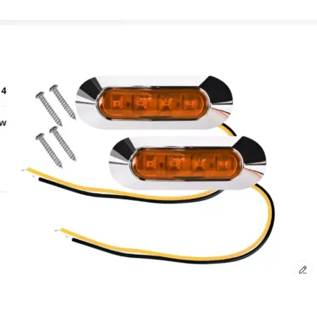 LED 12V Side Amber Marker Lights