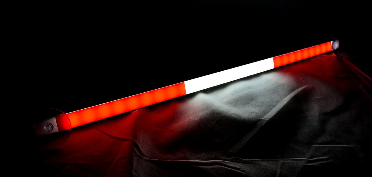 LED Austrian Flag Cabin Light 12V/24V – Interior Window Decoration Lamp 500mm