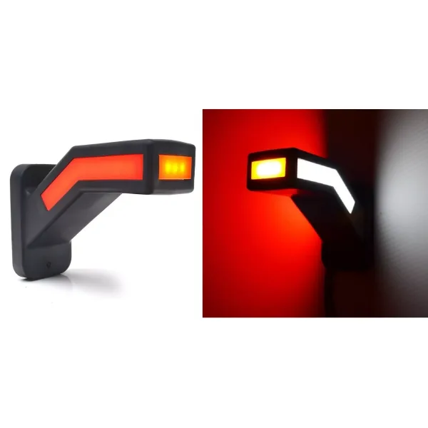2x LED Neon Side Marker Lights – E-Marked, 12V/24V