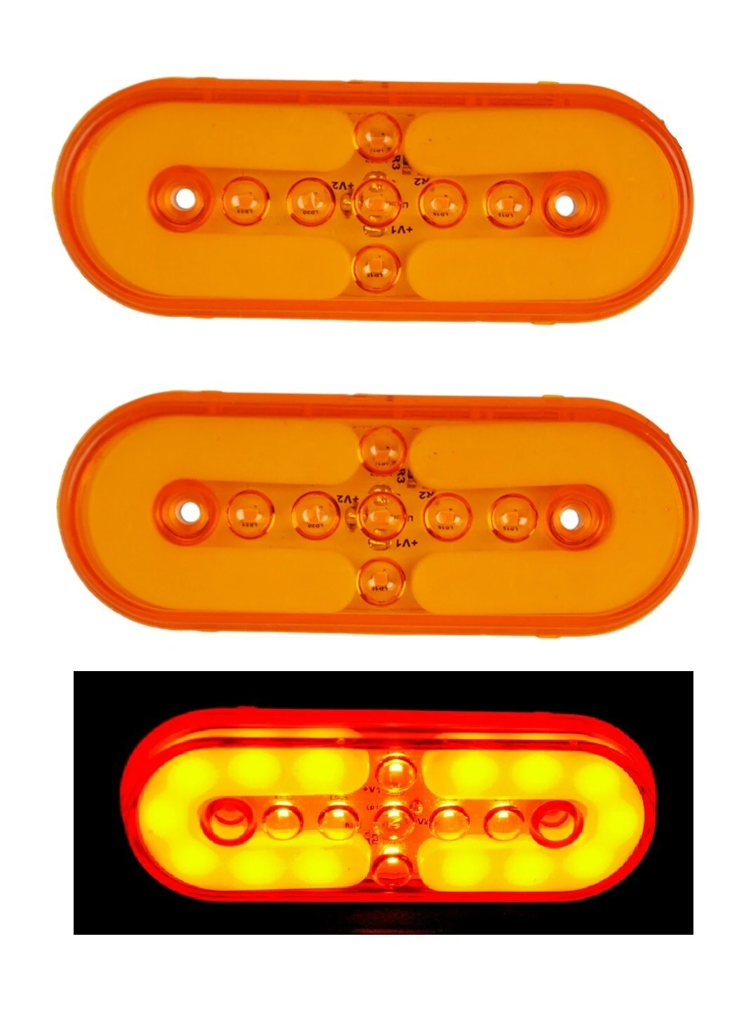 Amber Side Marker Lights 24V Ardillion