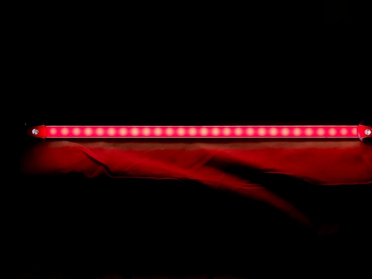 High Quality Red LED Cabin Light 500mm Interior Neon Bar