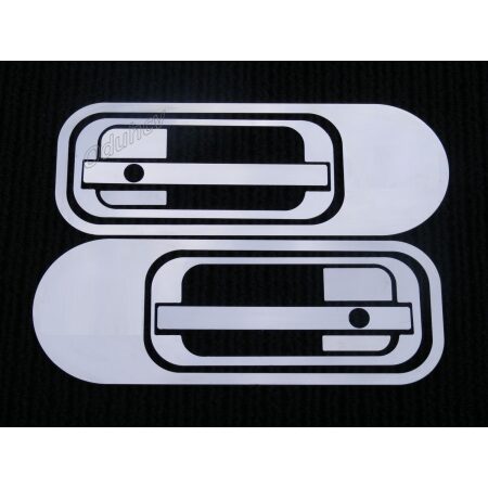 Stainless Steel Door Handle Covers for DAF XF 95 XF 105 Ardillion