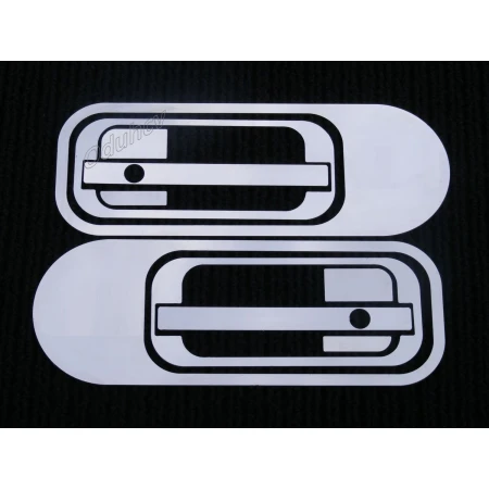 Stainless Steel Door Handle Covers for DAF XF 95 XF 105 Ardillion