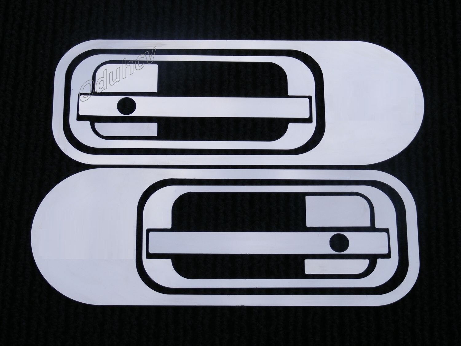 Stainless Steel Door Handle Covers for DAF XF 95 XF 105 Ardillion