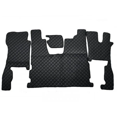 Premium Anti Slip Eco Leather for Scania R Floor Mats 2016+ Available in 19 color options.
