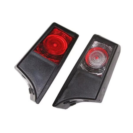 2x Side Marker Lights Cabin Set Left + Right E4 Marked Red/White for Scania 112–113 | OEM
