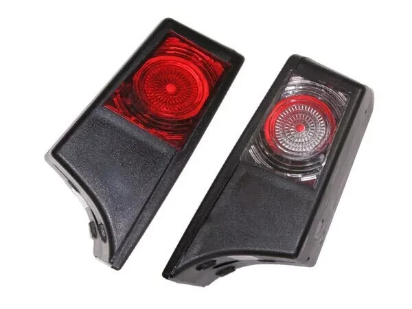 2x Side Marker Lights Cabin Set Left + Right E4 Marked Red/White for Scania 112–113 | OEM