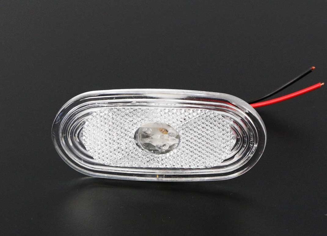 2 pcs 12V LED Front Side Indicator Light for Van Lorry Camper Truck