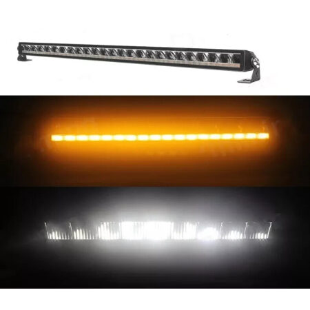 32’’ LED Light Bar White/Amber – Strobe & Position Lamp for Car, Truck, ATV & SUV E-MARK