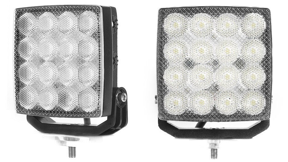 2x 39W LED Flood Beam Work Lights – Multivolt for Off-Road, Trailer, Truck, SUV, Lorry & Boat
