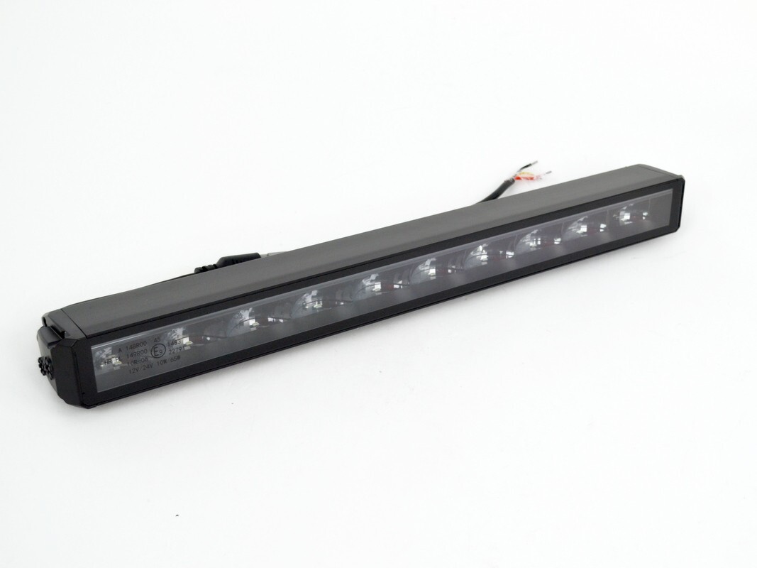 Short 75W LED Light Bar – 2 Functions Spot/DRL for Car, Van, Truck, SUV, Camper