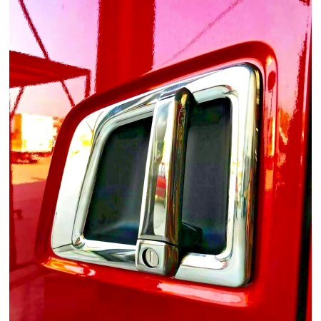 Door Handle Covers for Scania S & R (2016+) LHD – Mirror Polished Stainless Steel Trim Set (6pcs)