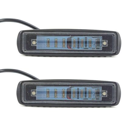 Rear Tail Stop Fog Light LED 30W (2pcs Set) – 12V/24V Red Waterproof Truck Lights IP67