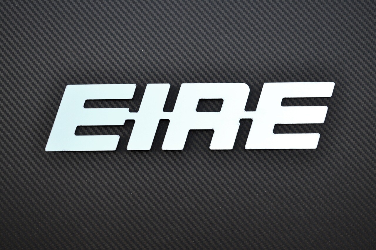 EIRE Sign – Polished Stainless Steel Front Decoration/Badge for Trucks (290x67mm)