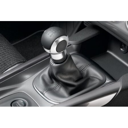 6 Speed + Reverse Gear Knob Black & Chrome for Peugeot 208 2019–2021 & Citroen DS3 C4 DS4
