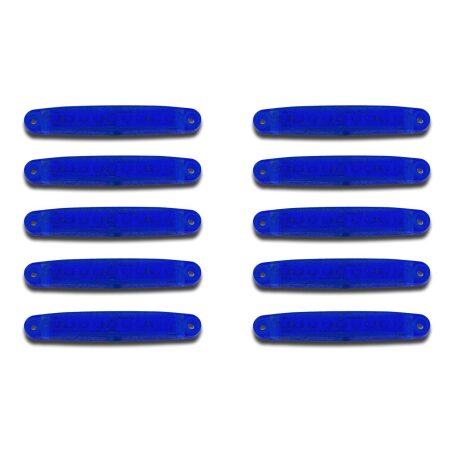 10x 24V 9 SMD Blue LED Side Marker Parking Lights for Mercedes, MAN, DAF Trucks