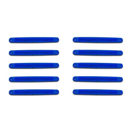 10x 24V Blue SMD LED Side Marker / Position Lamps for Truck & Lorry Chassis