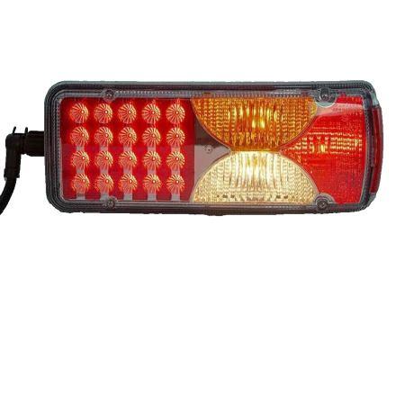 Right Side Tail Light for MAN Trucks – 12/24V, E-Marked, 6-Function Rear Lamp