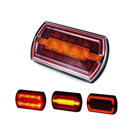 Right 12V / 24V LED Rear Tail Light – Indicator, Position & Brake for Truck, Lorry & Van