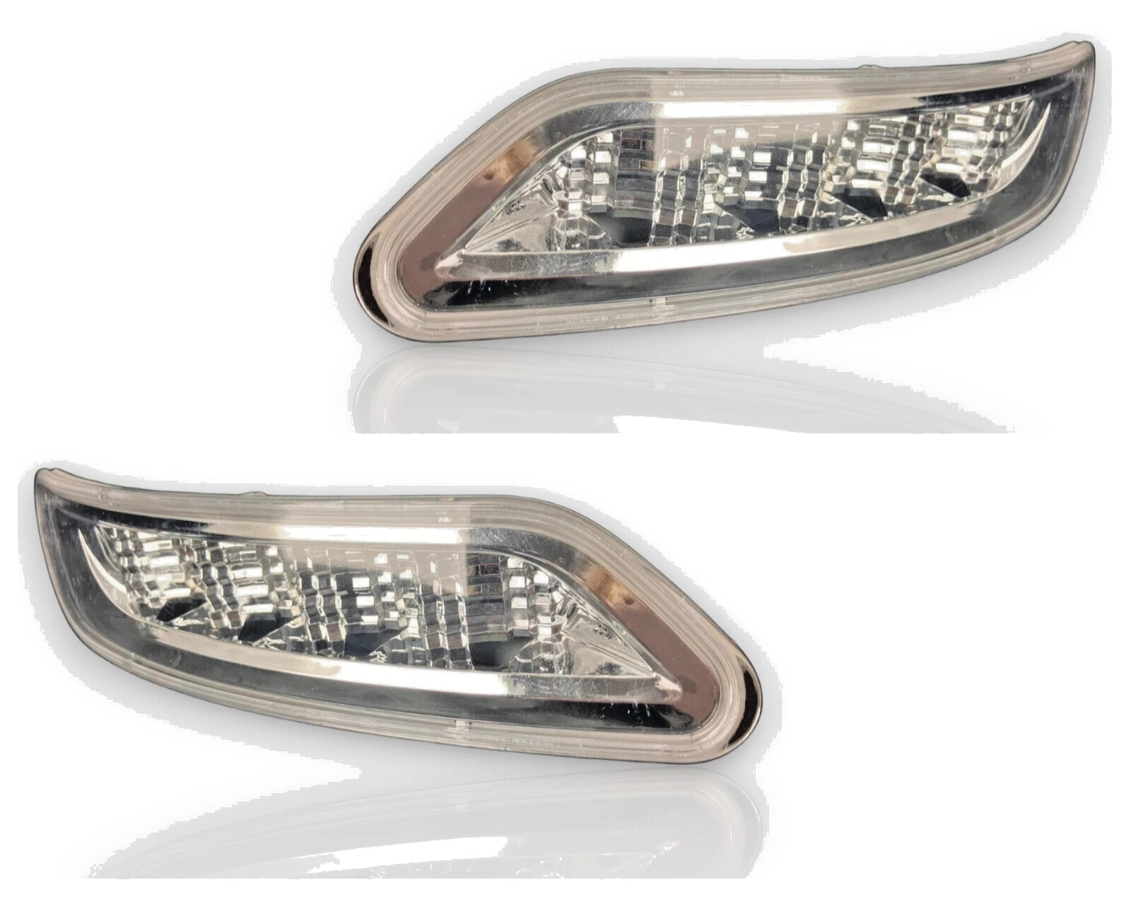 Pair of White 24V LED Roof Marker Lamps – 4 SMD for Iveco Stralis Hi-Way Compatible