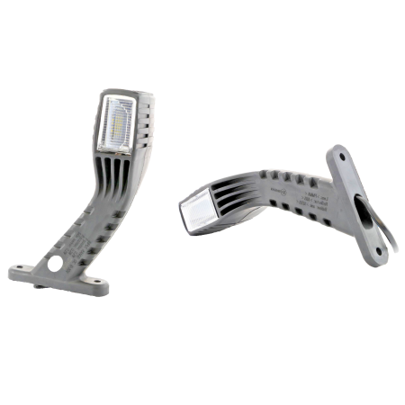 2X Long LED Rear Side Corner Lights 12/24V for Scania, MAN, DAF, Iveco & Volvo Trucks