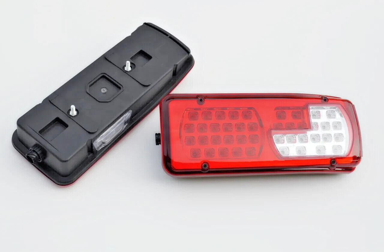 2X LED Rear Tail Lights for DAF Trucks XF95/XF105/XF106/CF Compatible with AMP 1.5
