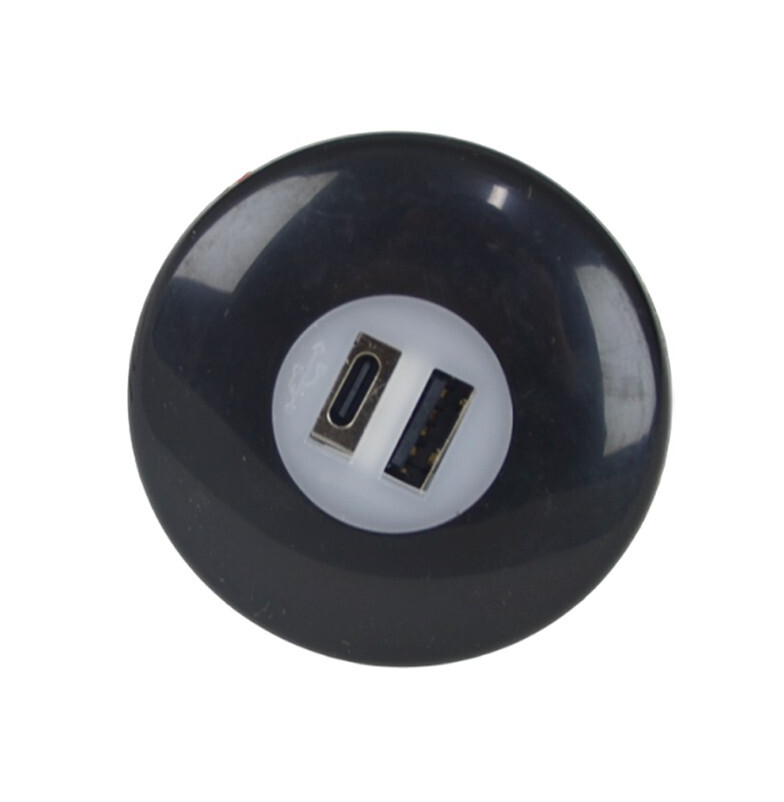 12V/24V Dual USB Charger – Type-C & Type-A Ports for Cars, Trucks, and Campers
