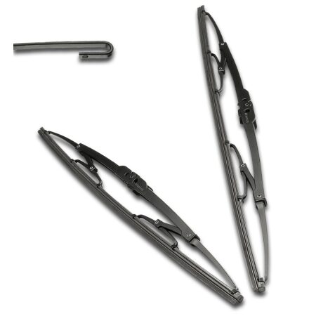 Universal 21″ Microedge Wiper Blades, Pair – U-Hook Fit