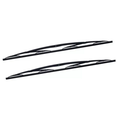 Pair of 28″ Commercial Metal Wiper Blades – Truck, Lorry & Topper Fit