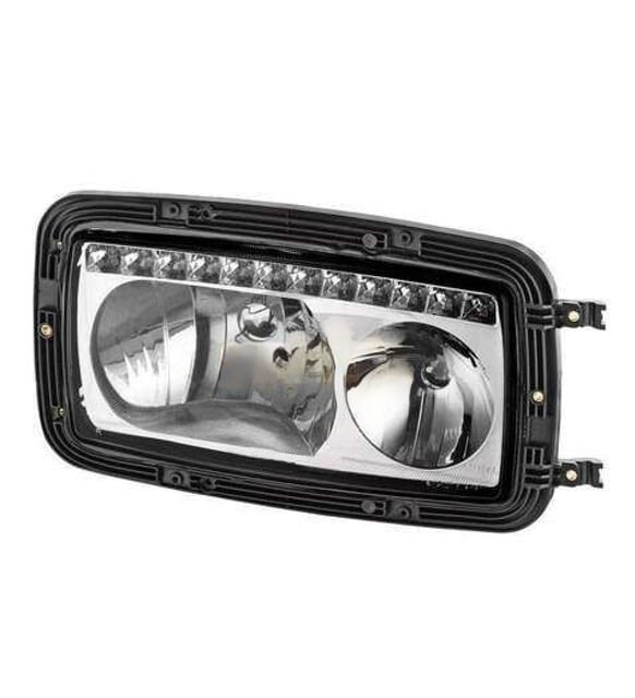 Replacement Left LED Headlight – Mercedes 2517–2521 (1973–1996)
