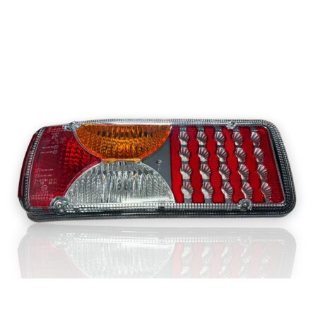 Left Side Tail Light for MAN Trucks – 12/24V, E-Marked, 6-Function Rear Lamp
