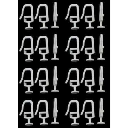 25× Curtain Hooks – Compatible with Scania R, P, G Series Trucks