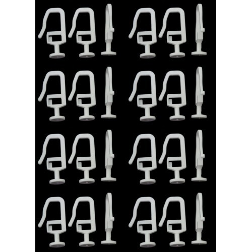 25× Curtain Hooks – Compatible with Scania R, P, G Series Trucks