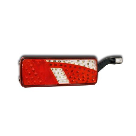Right Side E-MARK LED Rear Tail Light 7 Function 10–30V for Truck, Trailer & Wagon