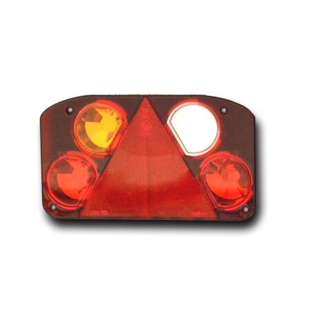 Left Rear 5 Function Lamp 12V 24V for Truck, Lorry, Camper, Van, Bus