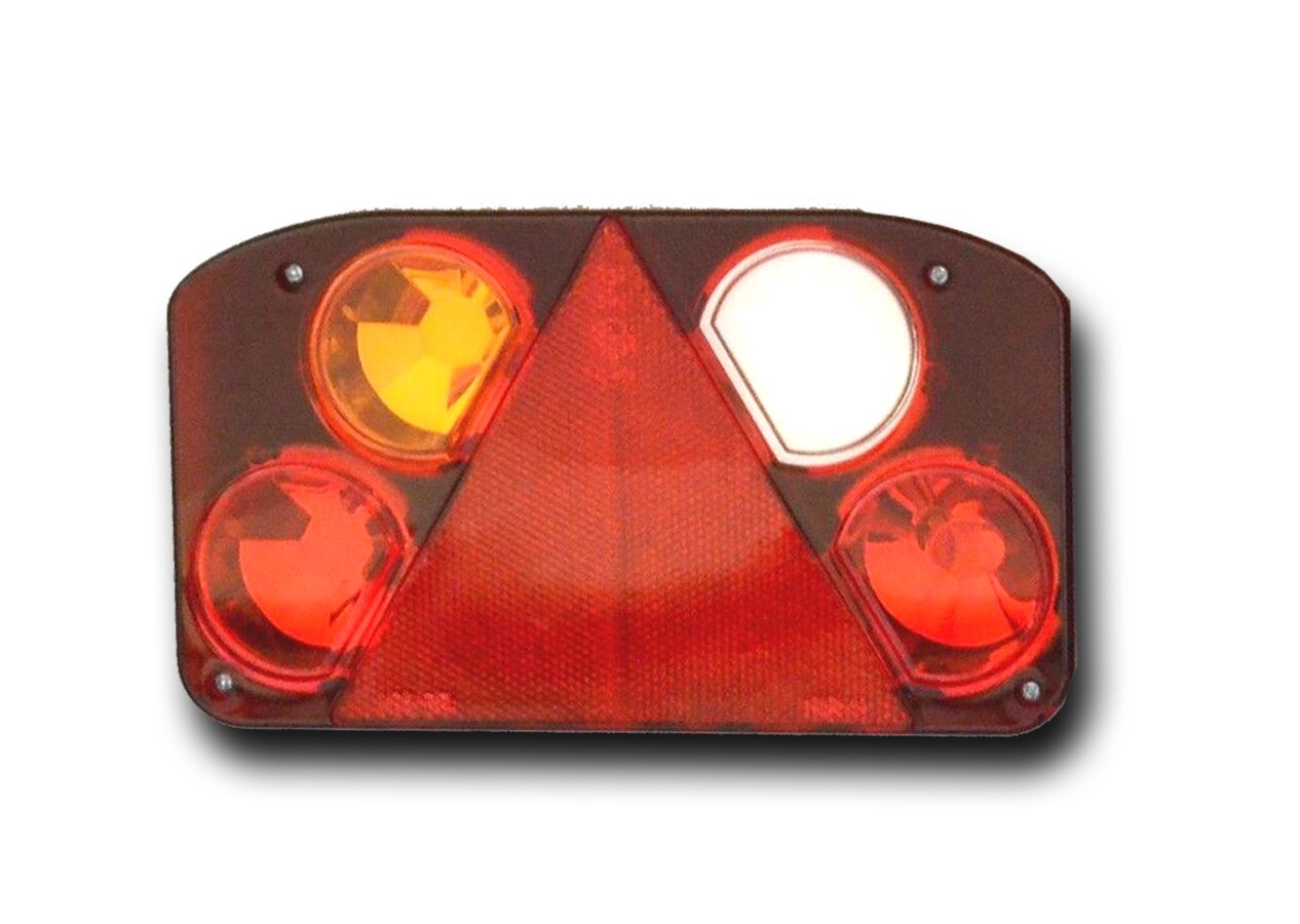 Left Rear 5 Function Lamp 12V 24V for Truck, Lorry, Camper, Van, Bus
