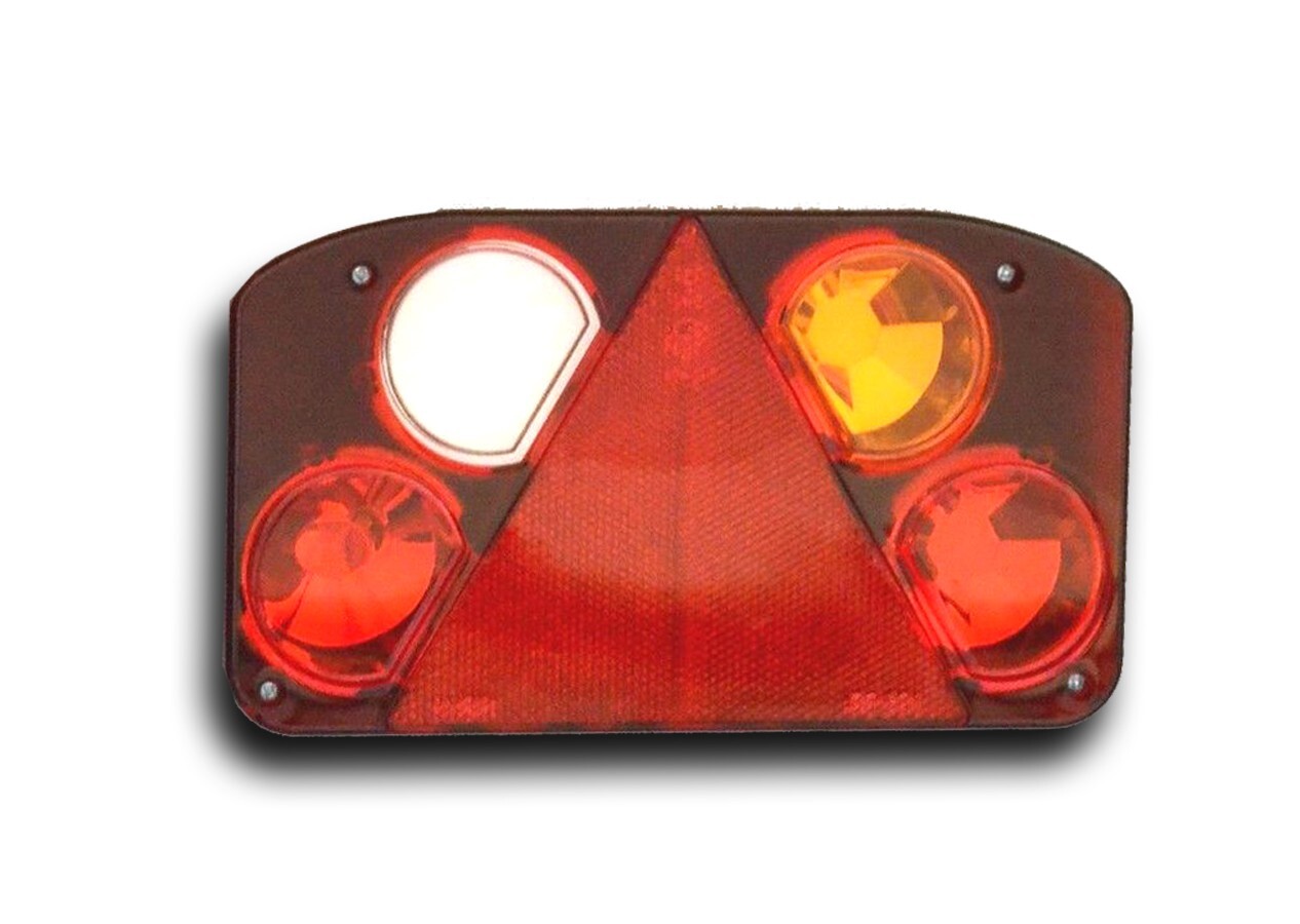 E-Marked 12V-24V Right Rear Combination Light for Trailer, Van, Caravan & Recovery Truck